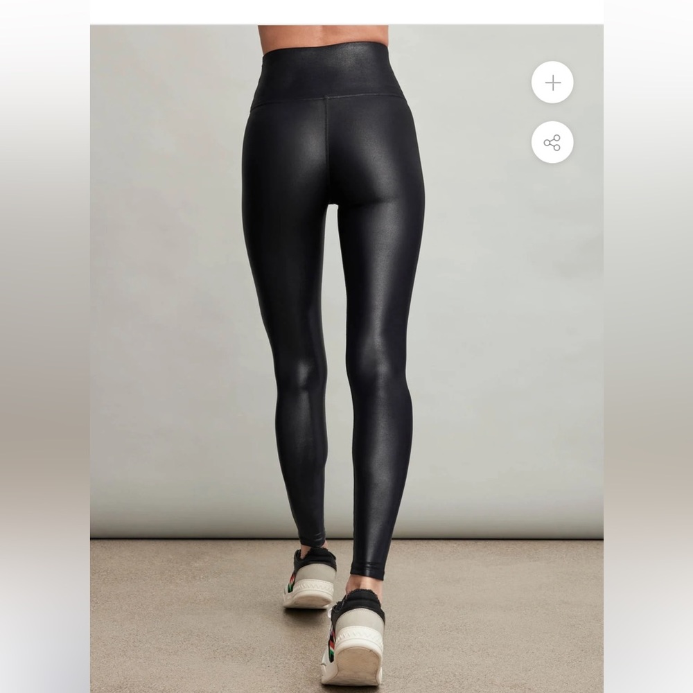 Carbon 38 Full-Length Legging in Takara Shine-BLACK SMALL